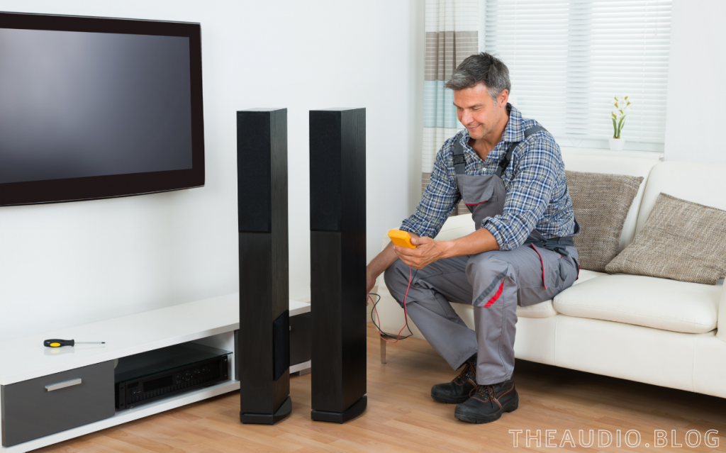 How to Connect External Speakers to TV without an Audio Output